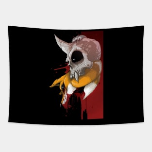 Fox and Skull Tapestry