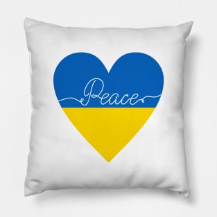 Symbol of peace and love Pillow