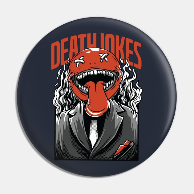 Death Jokes Pin by Stellart
