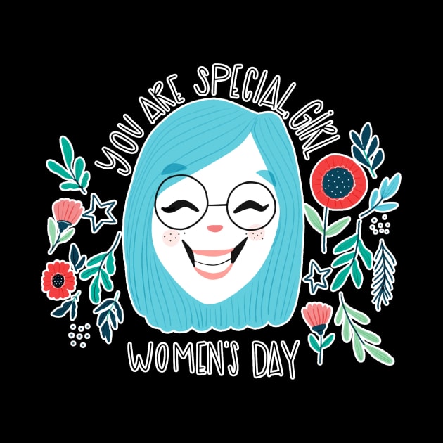 You Are Special Girl, Happy Women's Day, March 8, Womens Day, International Womens Day, Women's Day, Womens Day Gift, Womans Day, Gift For Women, Strong Women, International Womens, Womens Gift, 8 March, Womens March, Women Power by hellowearse