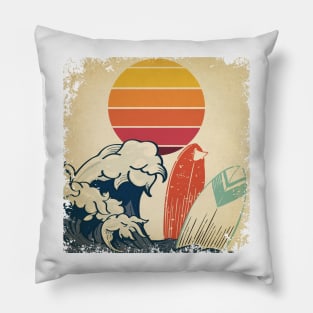 Sun & Sea & surf Pillow