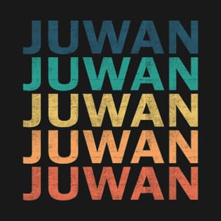 Juwan Name T Shirt - Juwan Vintage Retro Name Gift Item Tee T-Shirt