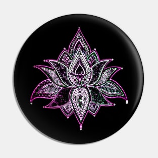 Lotus Neon Pin