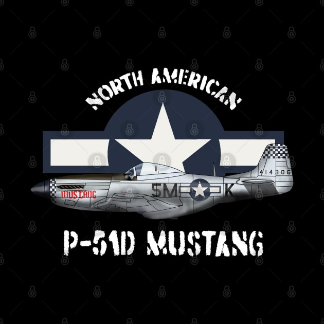 North American P-51D Mustang by BearCaveDesigns