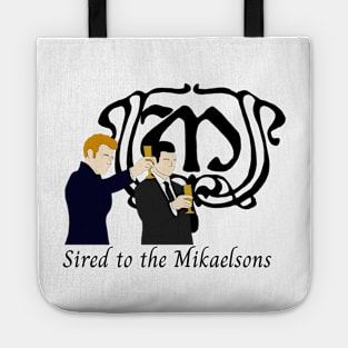 sired to the mikaelson klaus and elijah mikaelson mikaelsons' symbol crest  the originals Tote