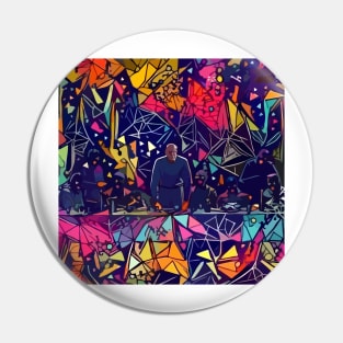 Abstract Gang Signs and Prayer Pin