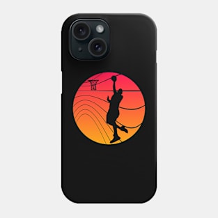 Basketball slam dunk retro vintage Phone Case