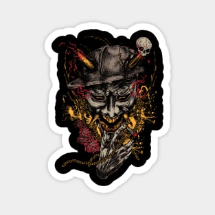 Hannya Mask Magnet