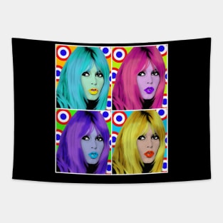 Bardot PoP Collage Tapestry