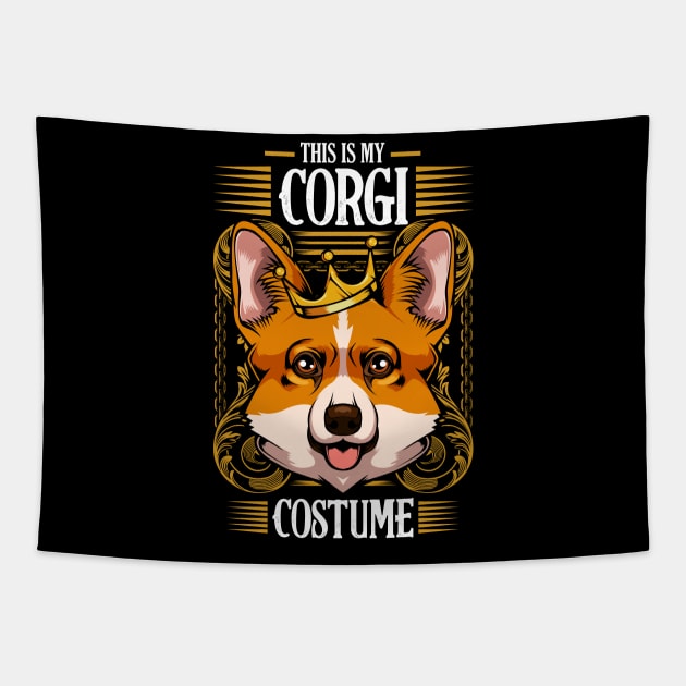 Corgi Costume Funny Sayings Dog Lover - Welsh Corgi Tapestry by Lumio Gifts