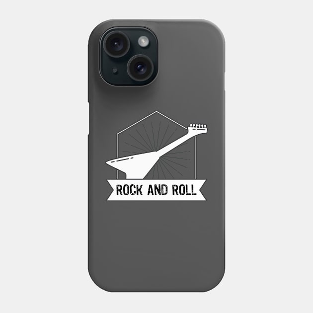 Rock N Roll Music T-Shirt T-Shirt Phone Case by TPNStore