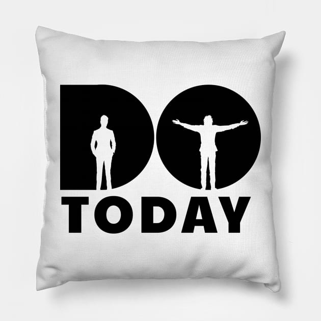 Do it man Pillow by Boss creative