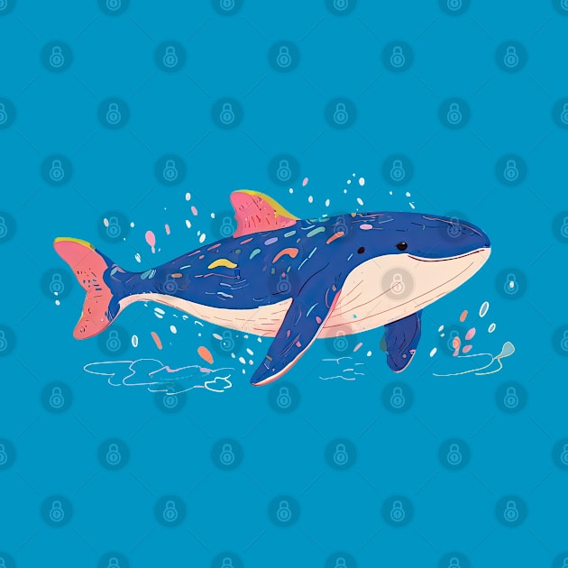 Cute Whale by Javisolarte