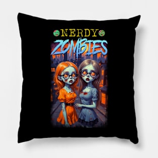 Nerdy Zombies Pillow