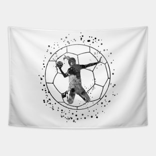 Girl handball Tapestry