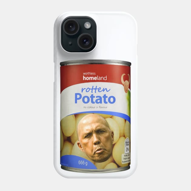 The Rotten Potato Phone Case by TheCrankInstitute