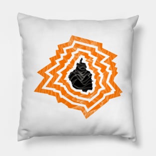 mexico city in earthquake alert map ecopop graphics Pillow