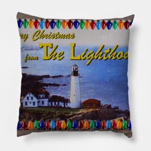 Merry Christmas from The Lighthouse Pillow