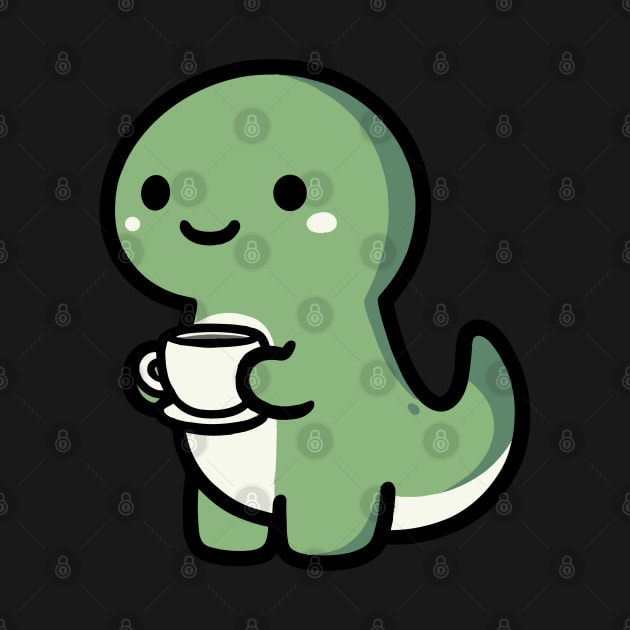 Tea-rex by fleurdesignart