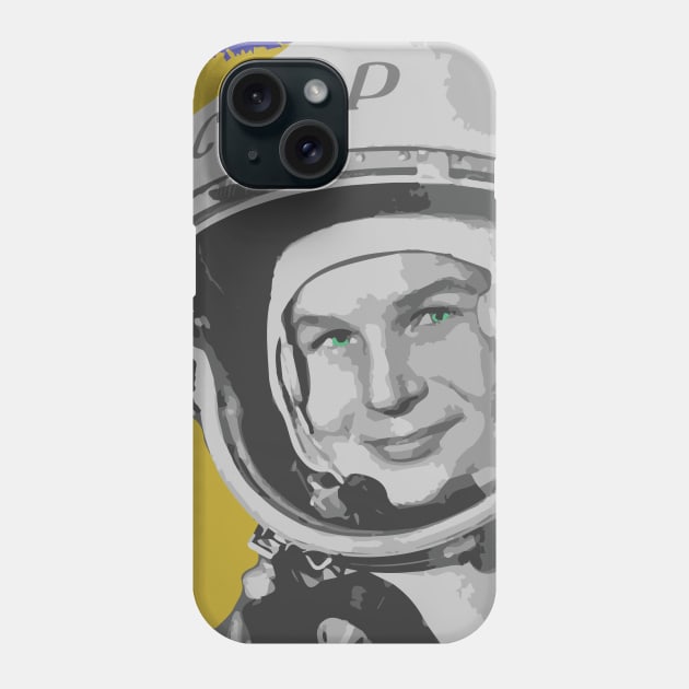 First Woman in Space Phone Case by EdwardLarson