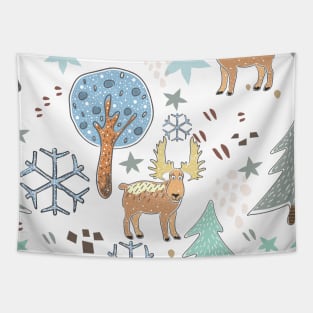 Moose Tapestry