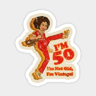 Vintage I'm 50 Magnet