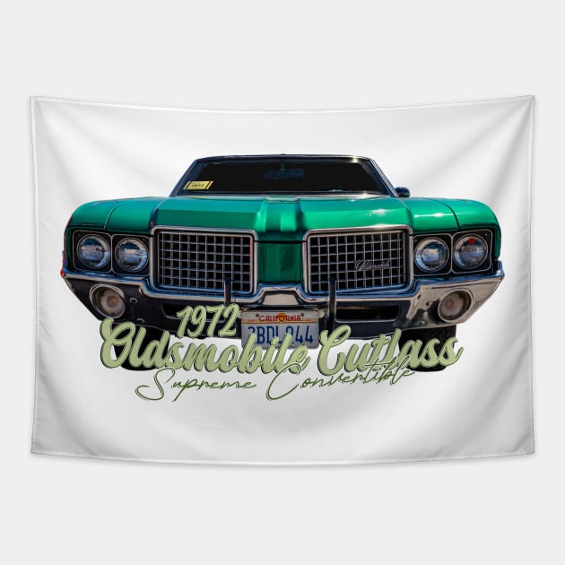 1972 Oldsmobile Cutlass Supreme Convertible Tapestry by Gestalt Imagery