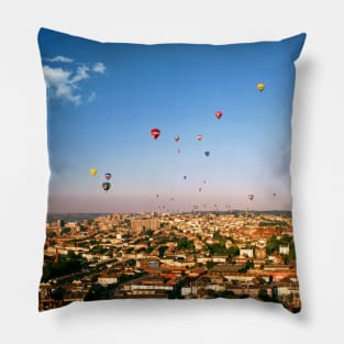 Balloons over Bristol Pillow