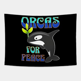 Orcas for Peace Tapestry