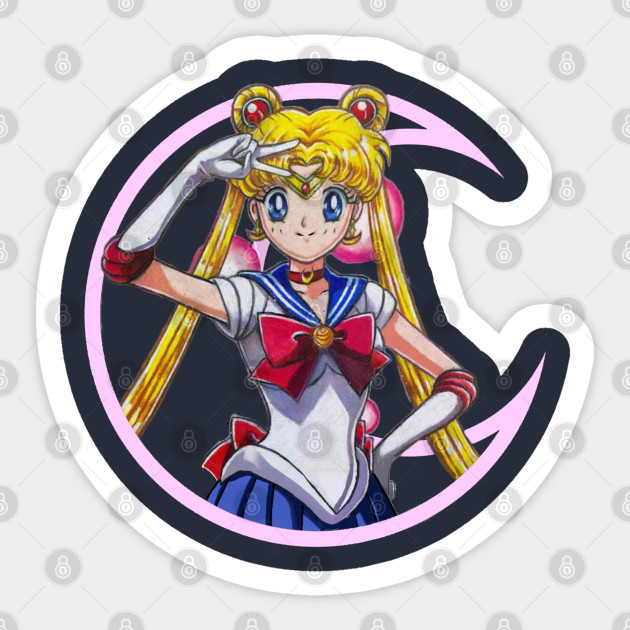 Sailor Moon Sailor Moon Sticker Teepublic