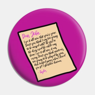 dear john (taylor's version) Pin