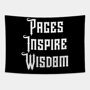 Pages Inspire Wisdom Tapestry