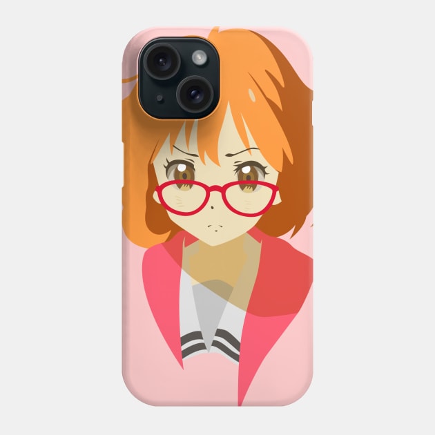 Mirai Kuriyama T-Shirt Phone Case by sfajar