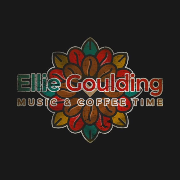 Ellie Goulding Music & Cofee Time by Testeemoney Artshop