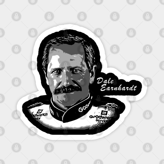 dale earnheardt Magnet by jerrysanji