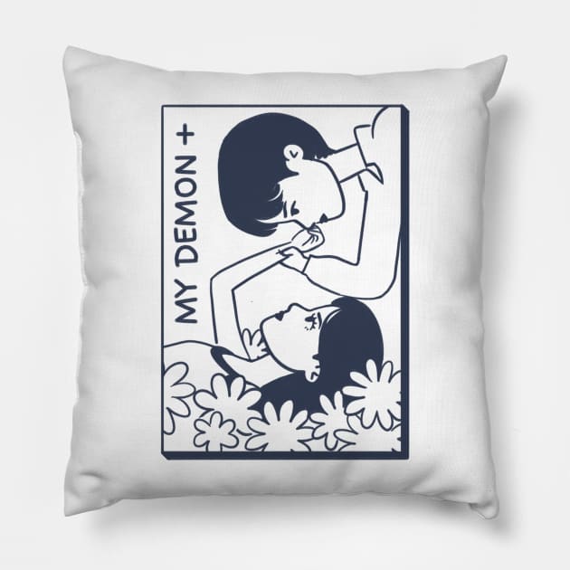 My demon Pillow by Art Yerke shop