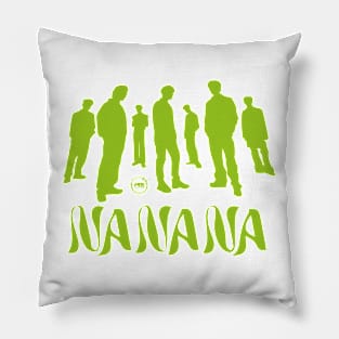 Silhouette design of the group got7 in the nanana era Pillow