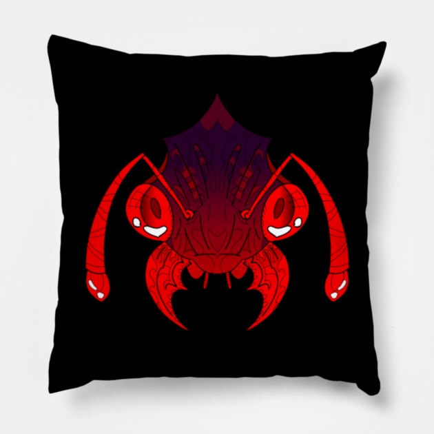 Fire Ant Pillow by ForbiddenDay