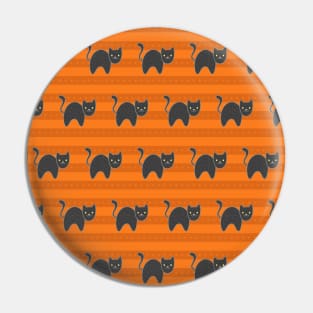 Halloween Seamless Pattern Pin