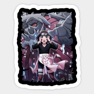 Rin Nohara Naruto STICKER DECAL -Peeker Peeking- 4 Different Sizes