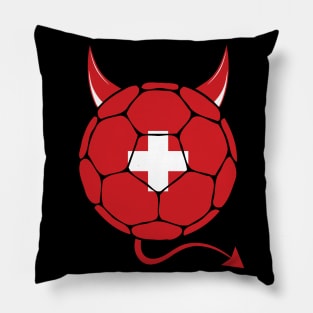 Switzerland Football Halloween Pillow