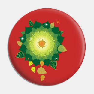 Nature Spreading Life Pin