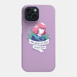 The Lady of Axis Floral Phone Case