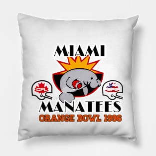 Miami Manatees CFL Pillow