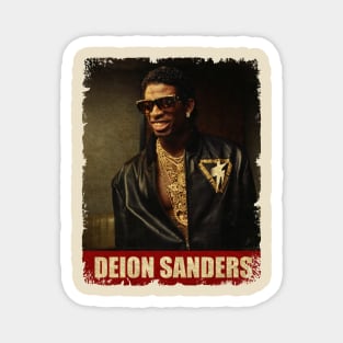 Deion Sanders - NEW RETRO STYLE Magnet