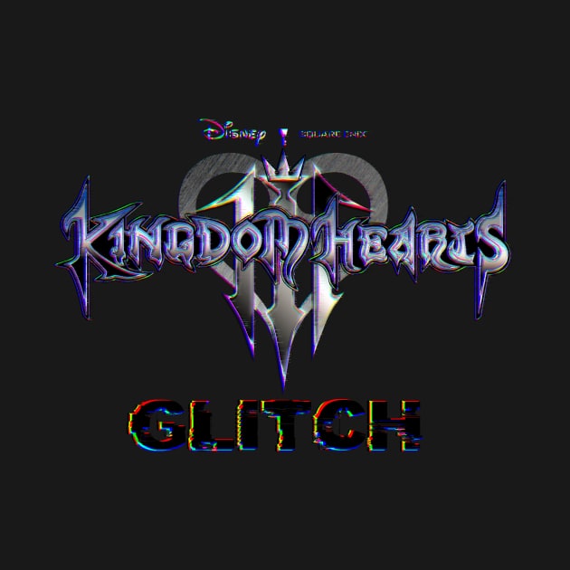 Kingdom Hearts - Logo Glitch Effect by eugen900000