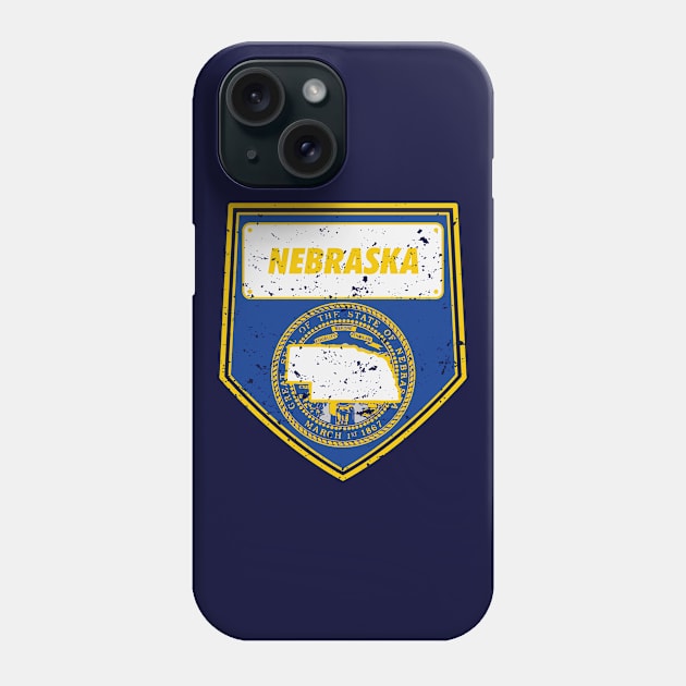 nebraska Phone Case by DeekayGrafx