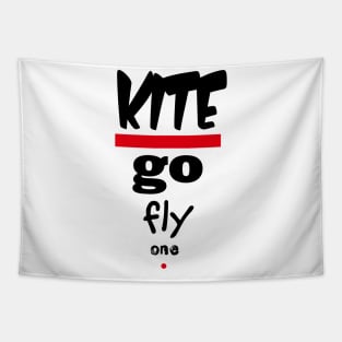 Kite - Go Fly One Polite Insults Tapestry