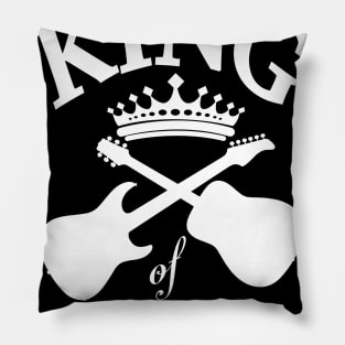 King of Guitar Pillow