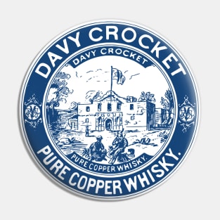 Davy Crocket Whisky Pin